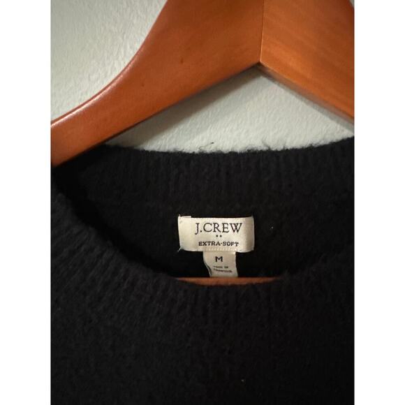 Womens Size M J Crew Black Extra Soft Sweater - Picture 2 of 6